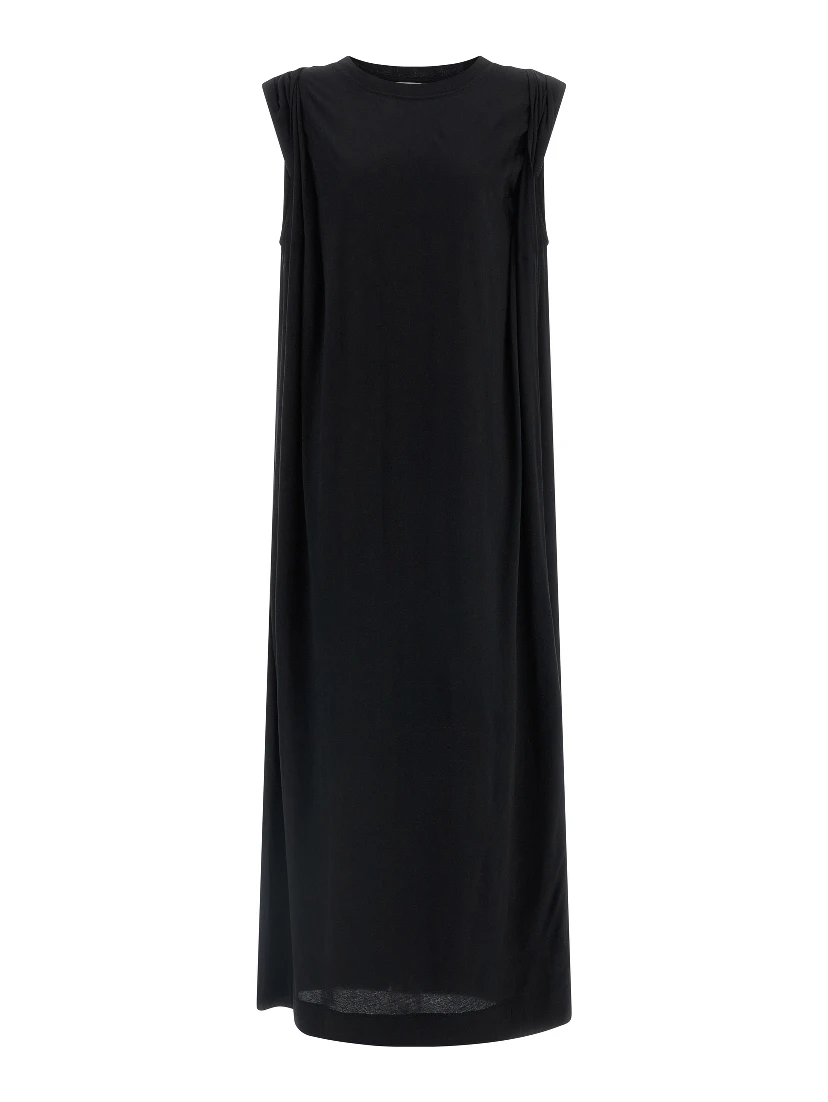 Black Cotton Long Dress