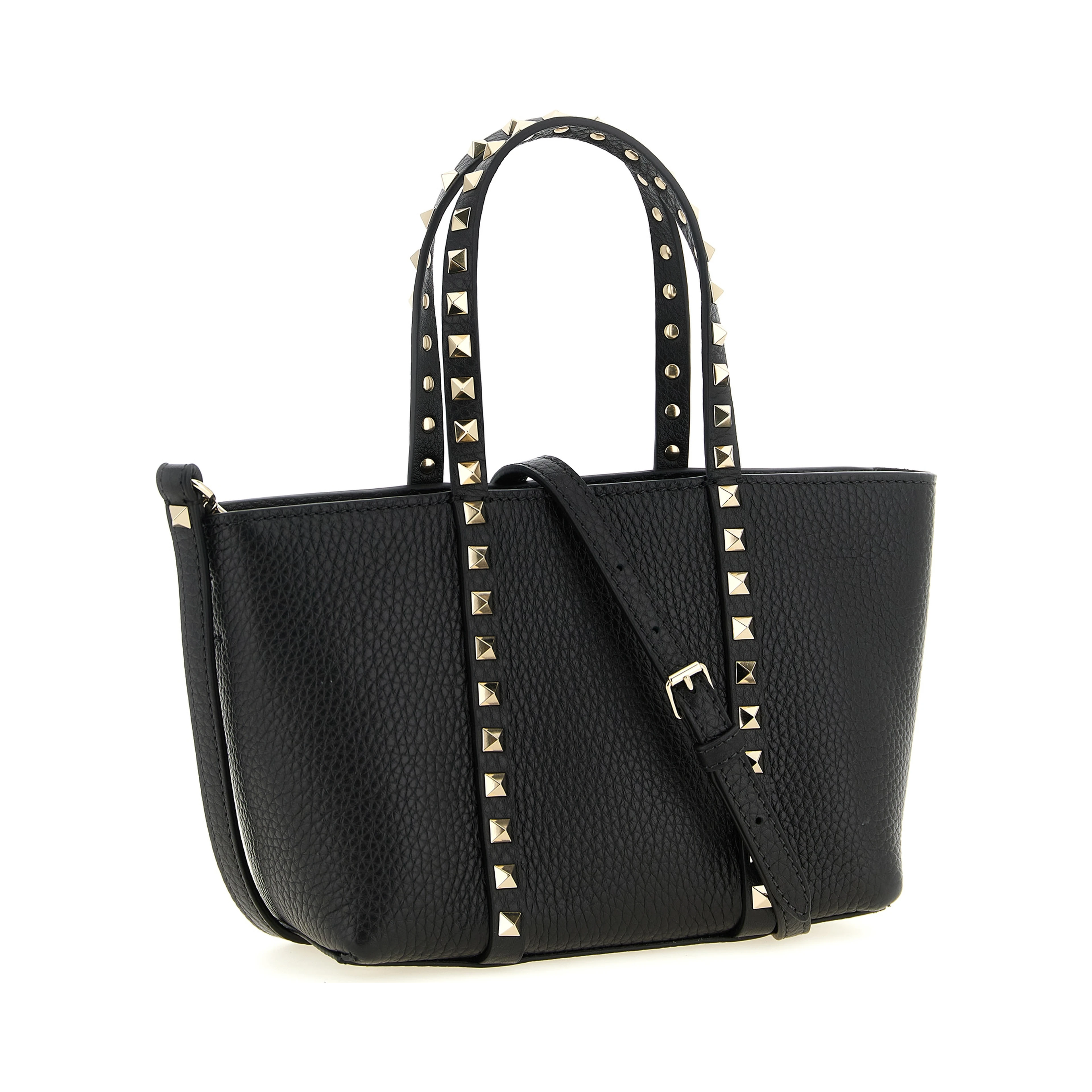 Black Calfskin Tote Bag