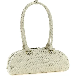 Beige Other Fibres Shoulder Bag