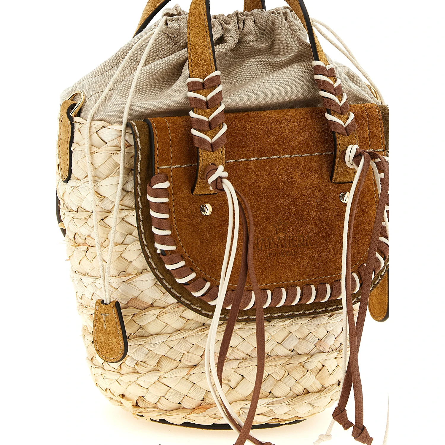 Beige Pantograph Handbag