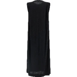 Black Cotton Long Dress