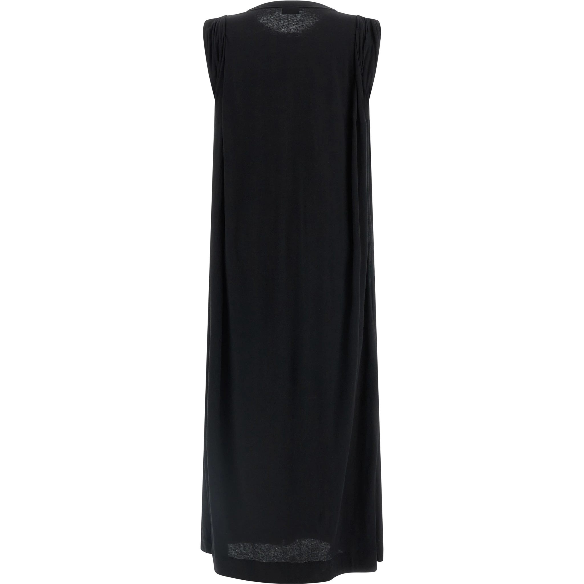 Black Cotton Long Dress