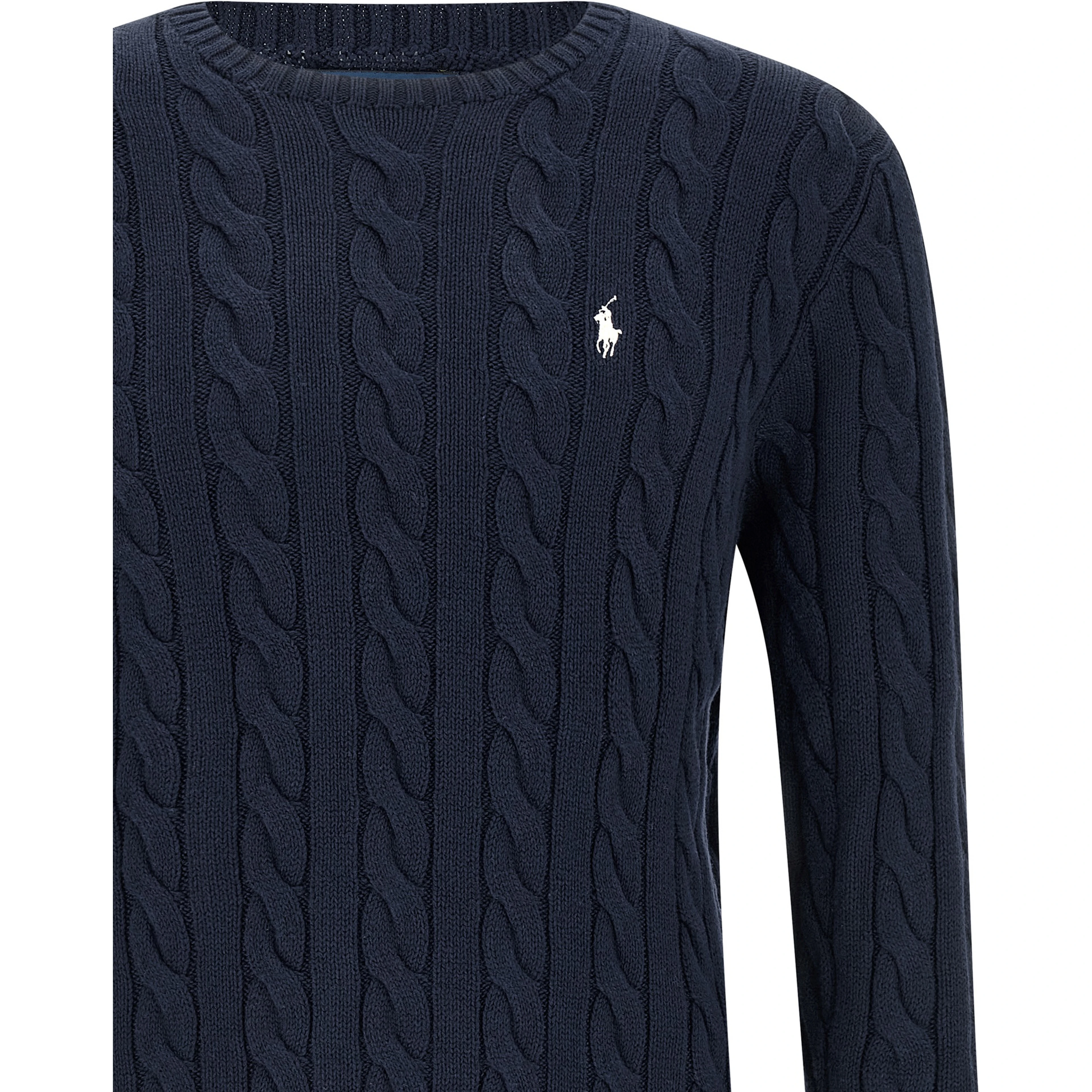 Blue Cotton Cardigan