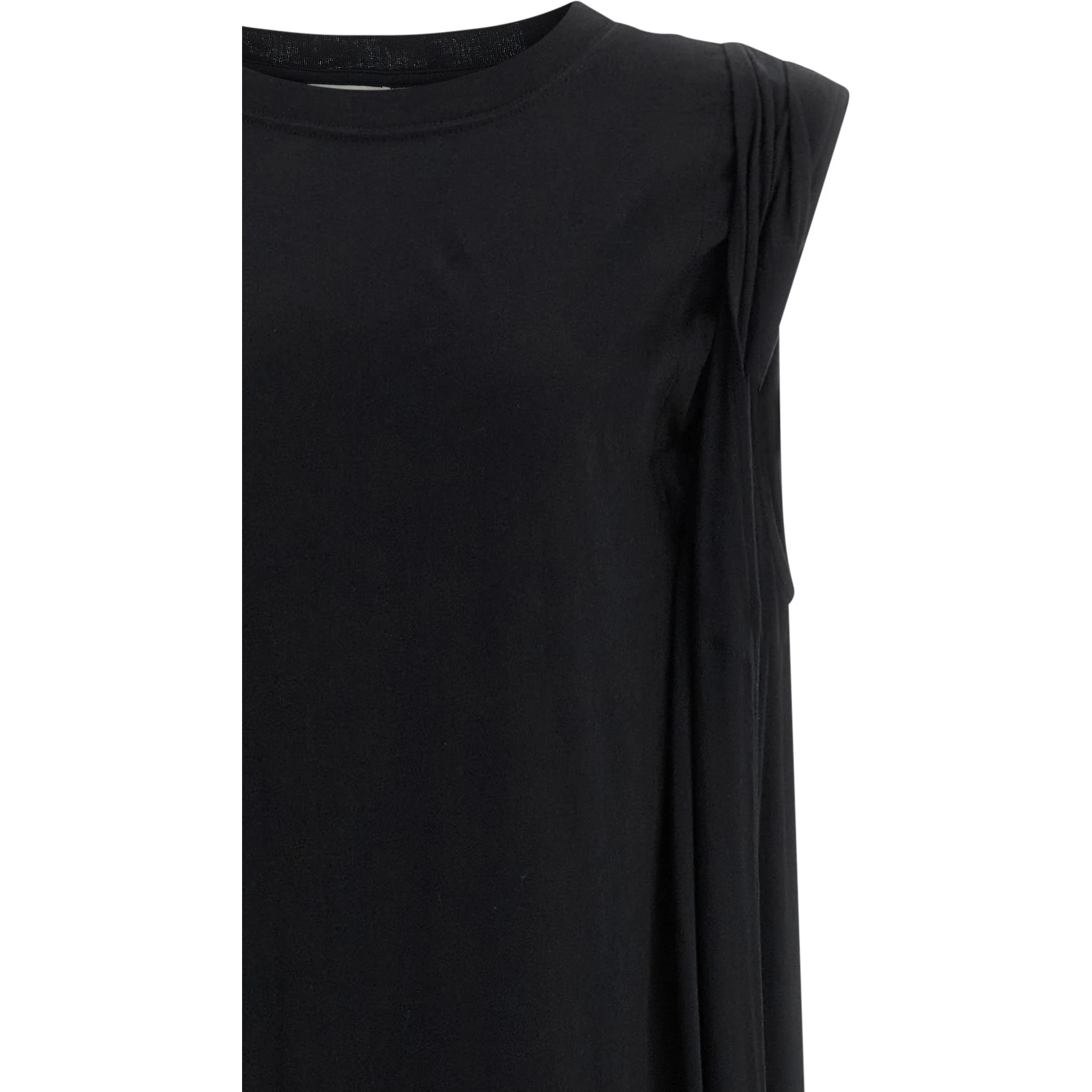 Black Cotton Long Dress