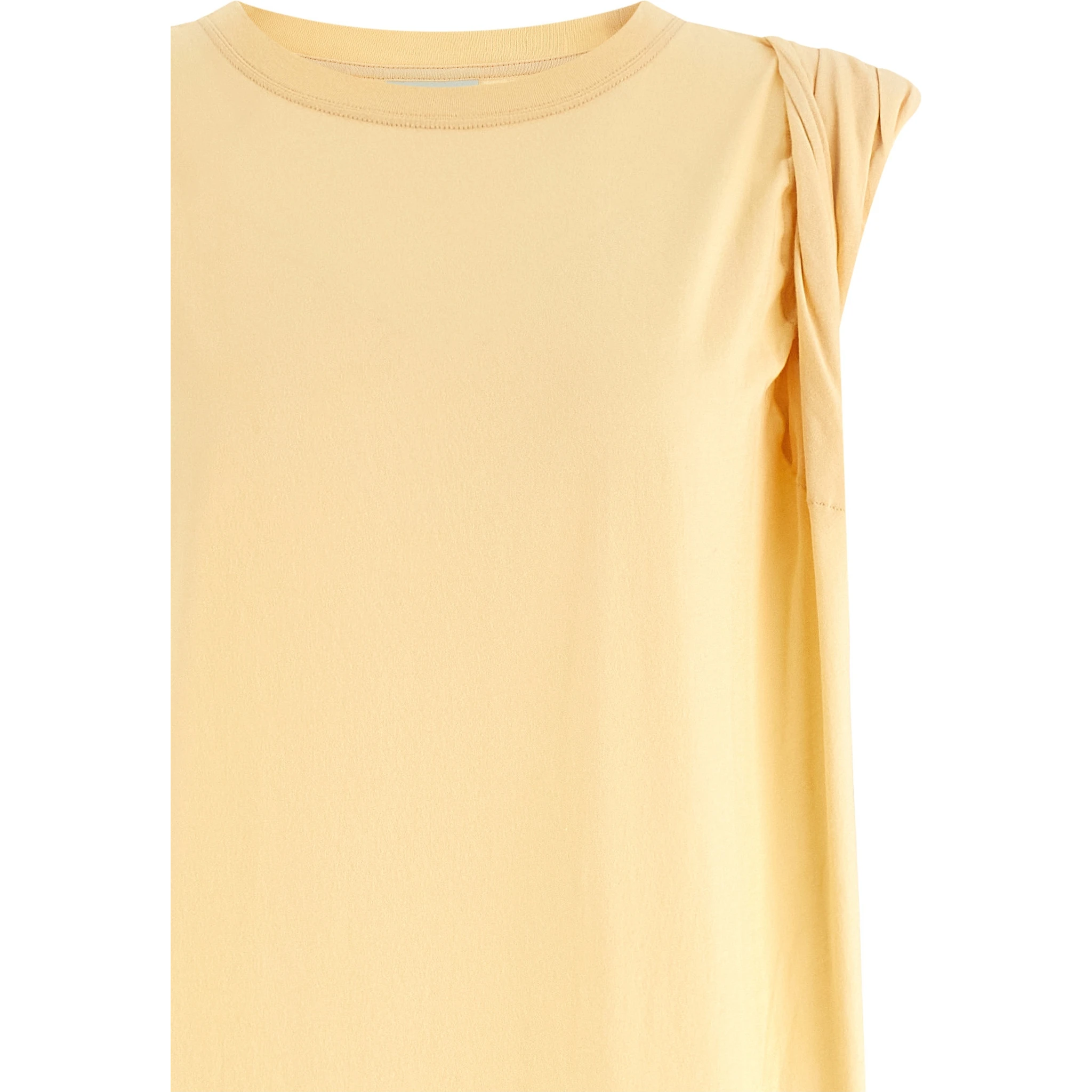Bicolor Cotton Long Dress