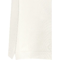 White Cotton Polo Shirt