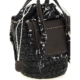Black Pantograph Handbag