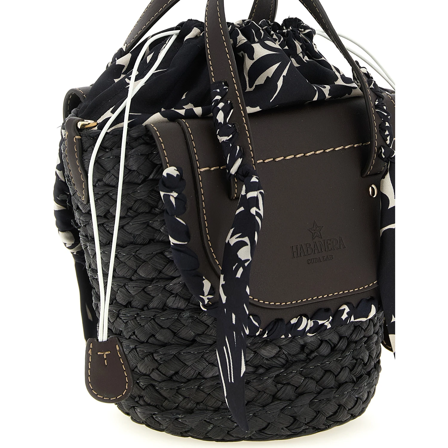 Black Pantograph Handbag