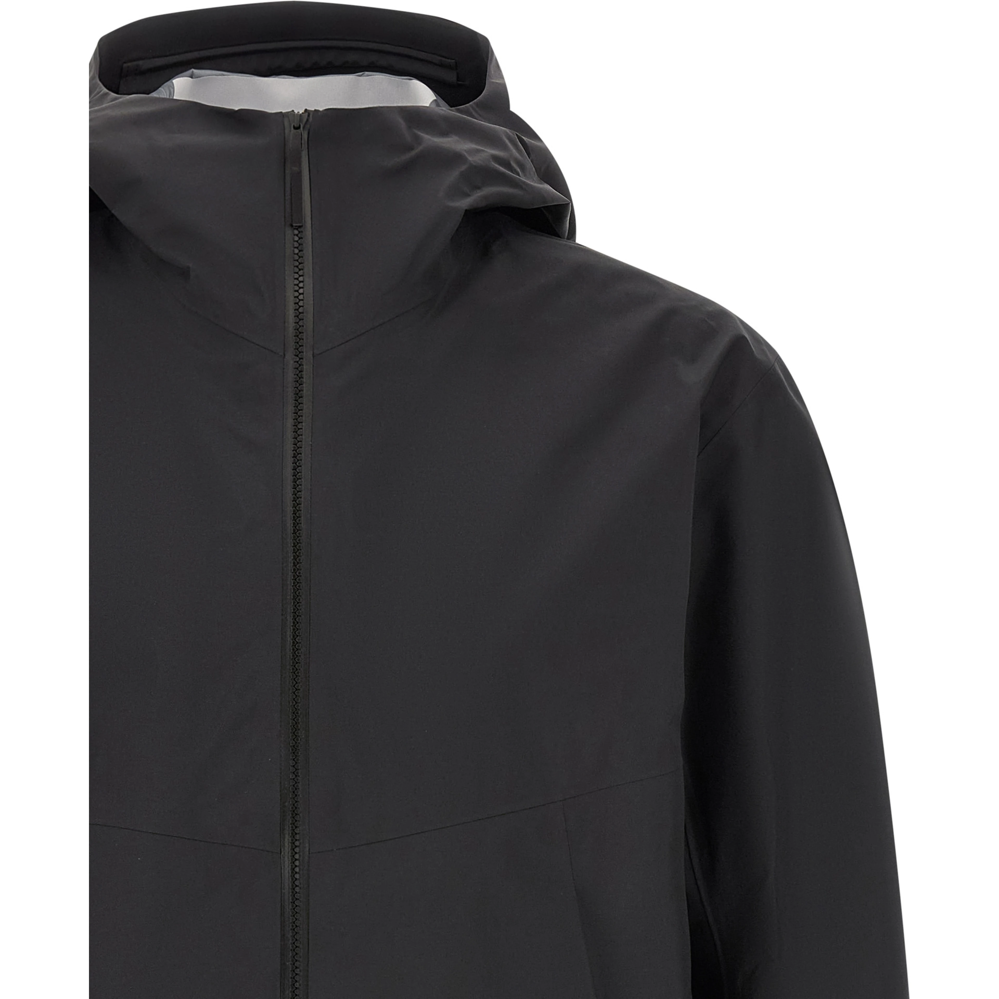 Black Nylon Shell Jacket