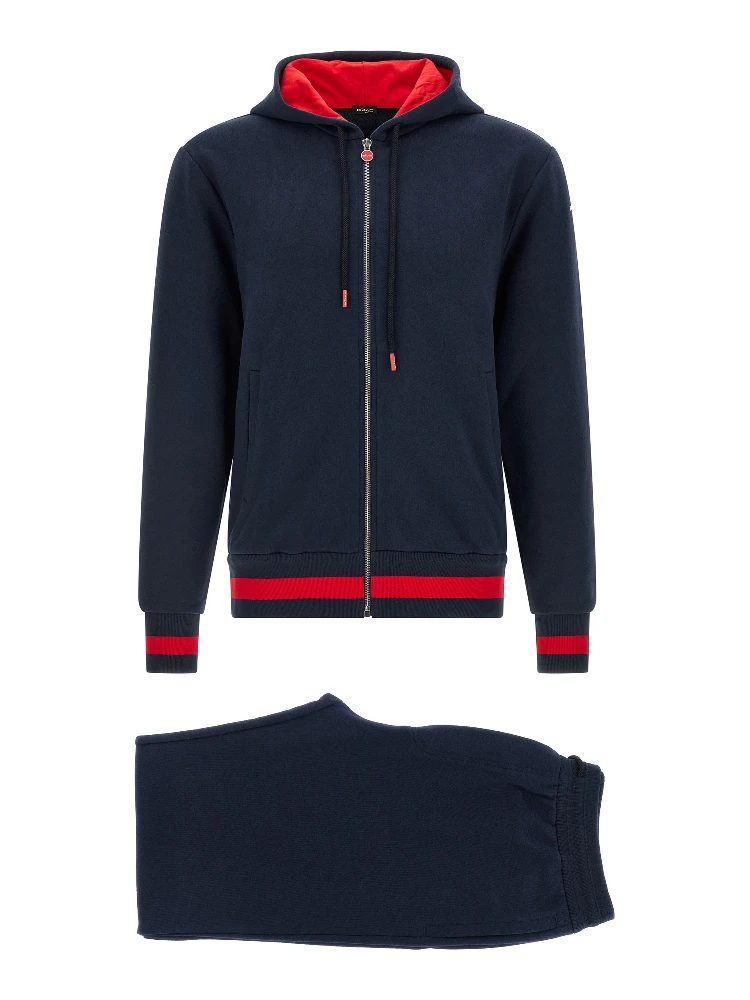 Blue Cotton Sweatsuit