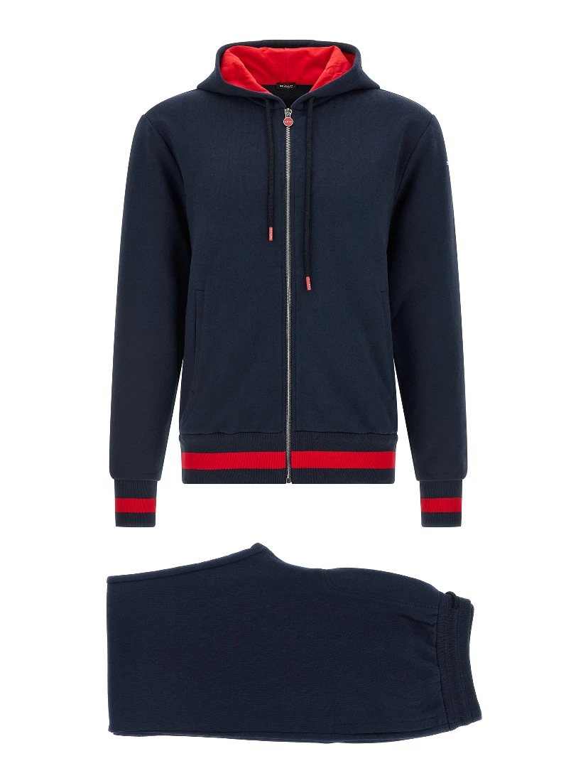 Blue Cotton Sweatsuit