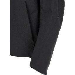 Black Nylon Shell Jacket