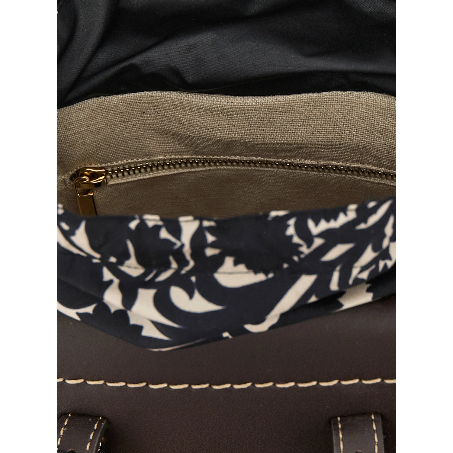 Black Pantograph Handbag