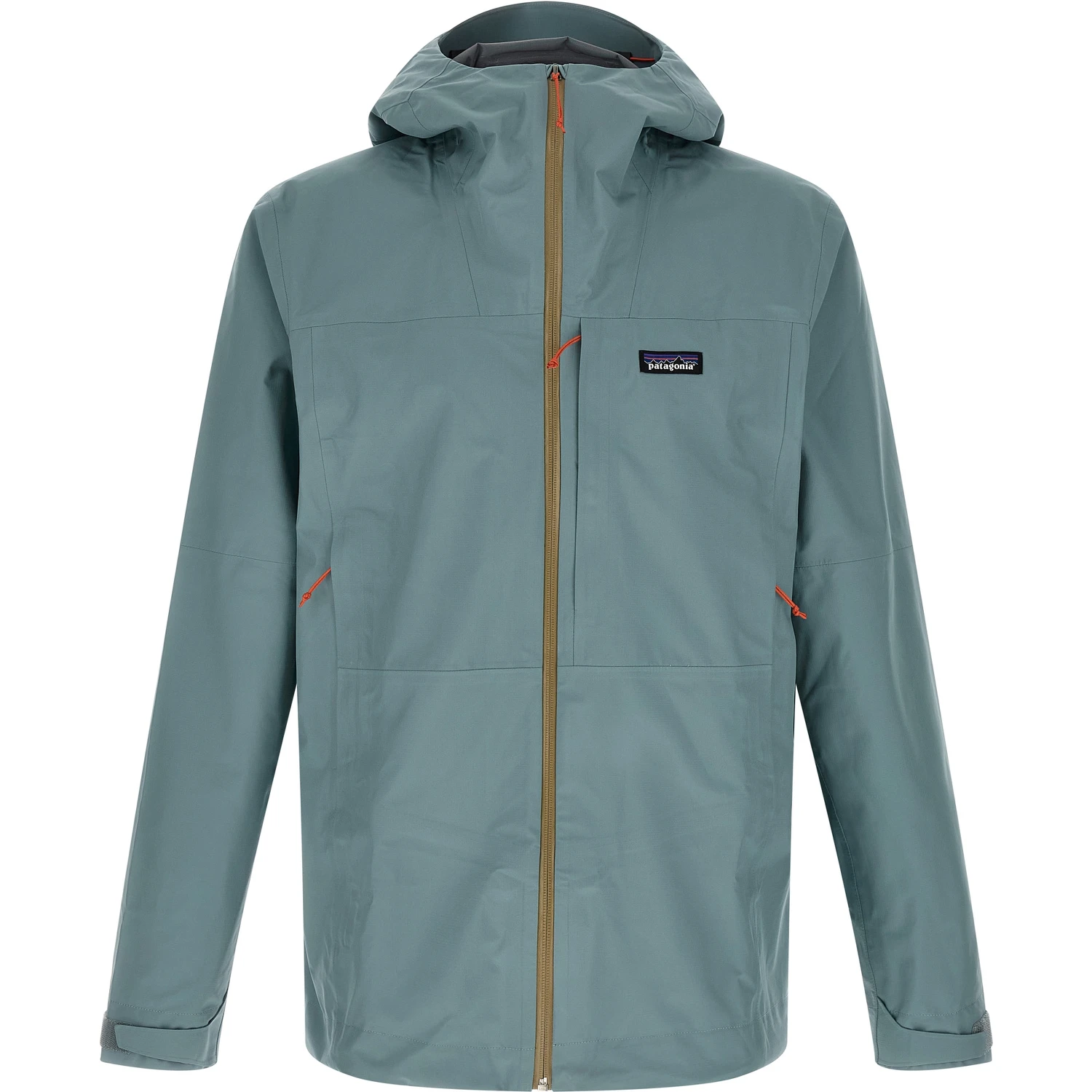 Blue Polyester Shell Jacket