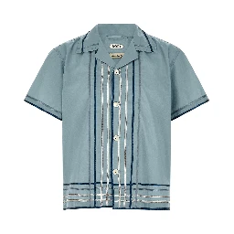 Blue Cotton Blouse