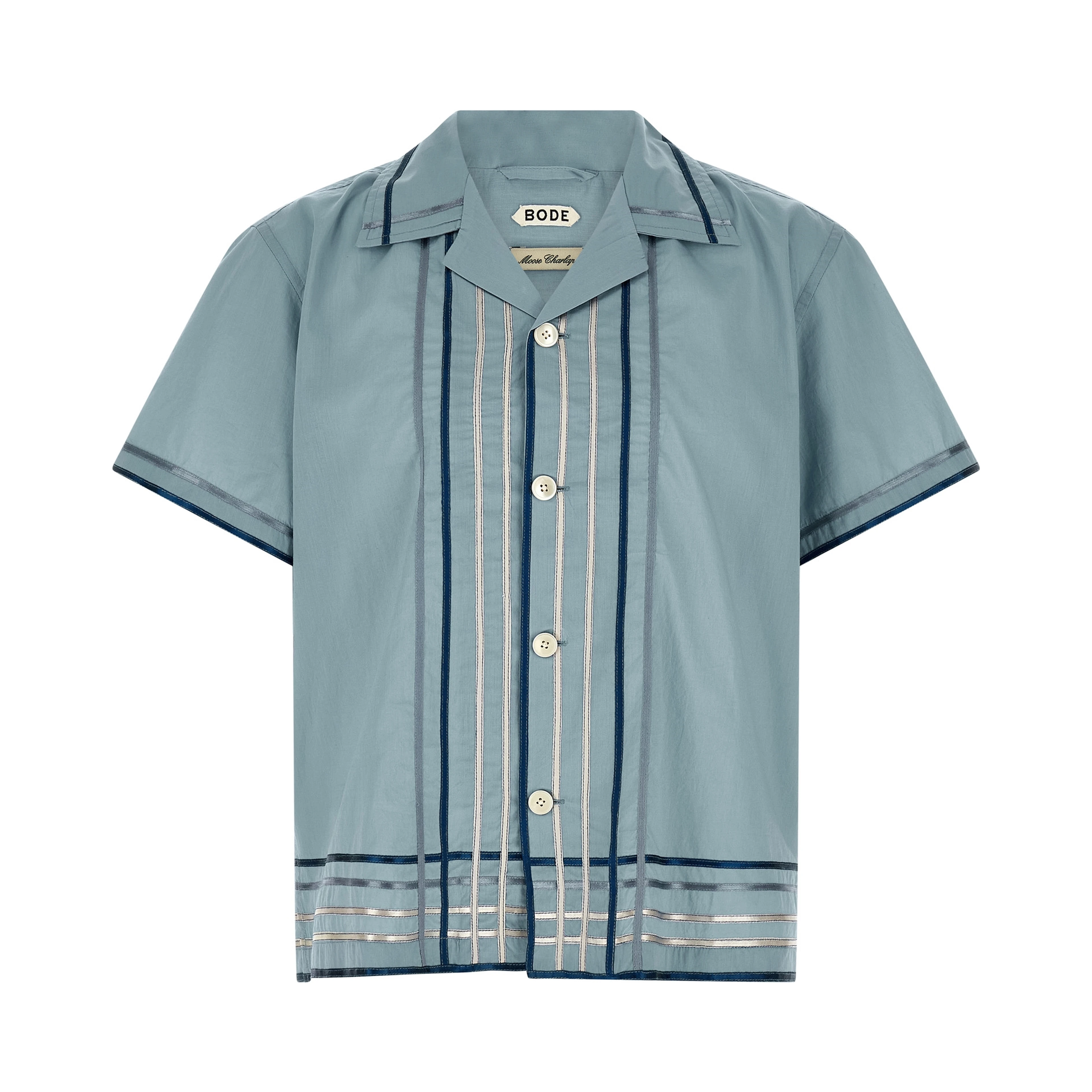Blue Cotton Blouse