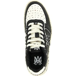 Bicolor Bovine Leather Low Top Sneakers