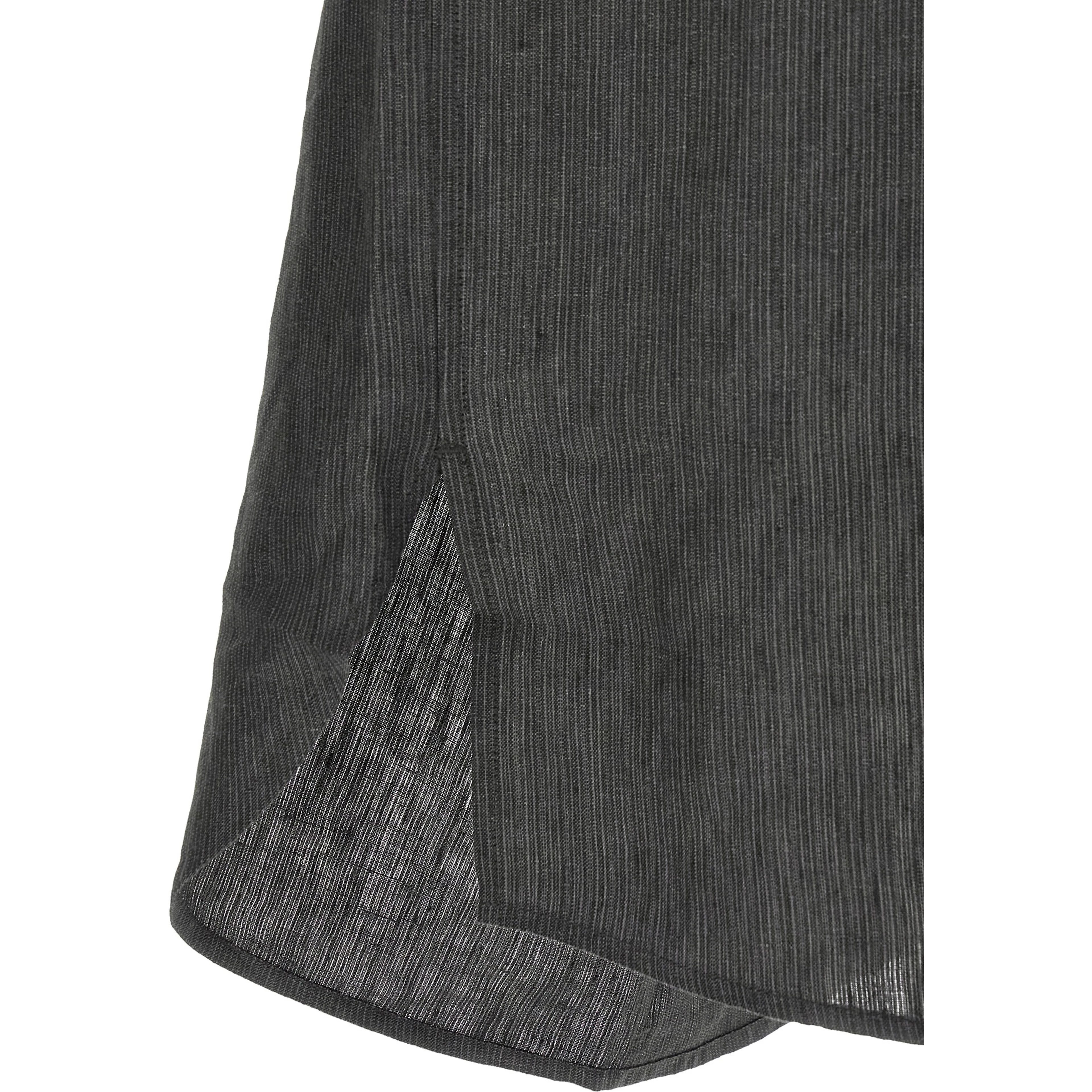 Gray Linen Blouse