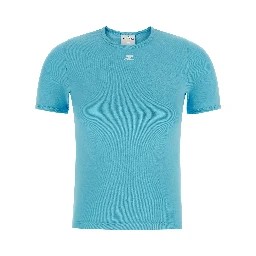 Blue Cotton T-Shirt