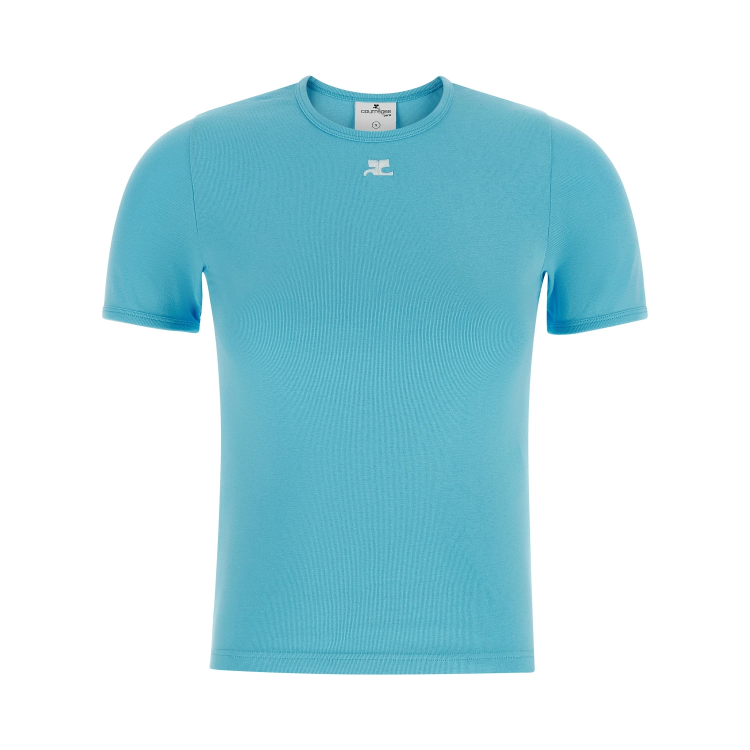 Blue Cotton T-Shirt
