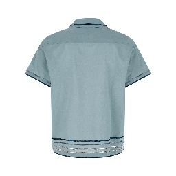Blue Cotton Blouse