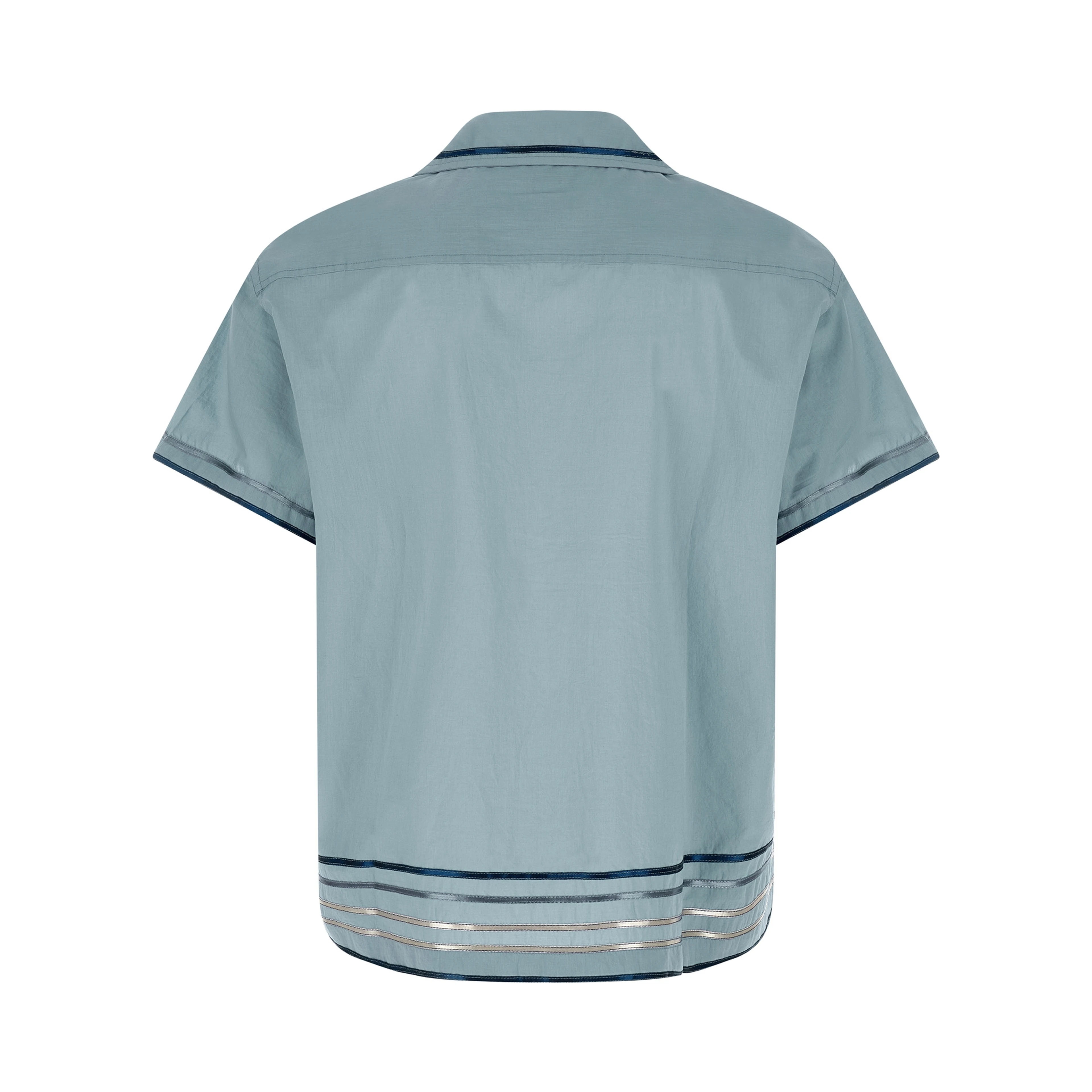 Blue Cotton Blouse