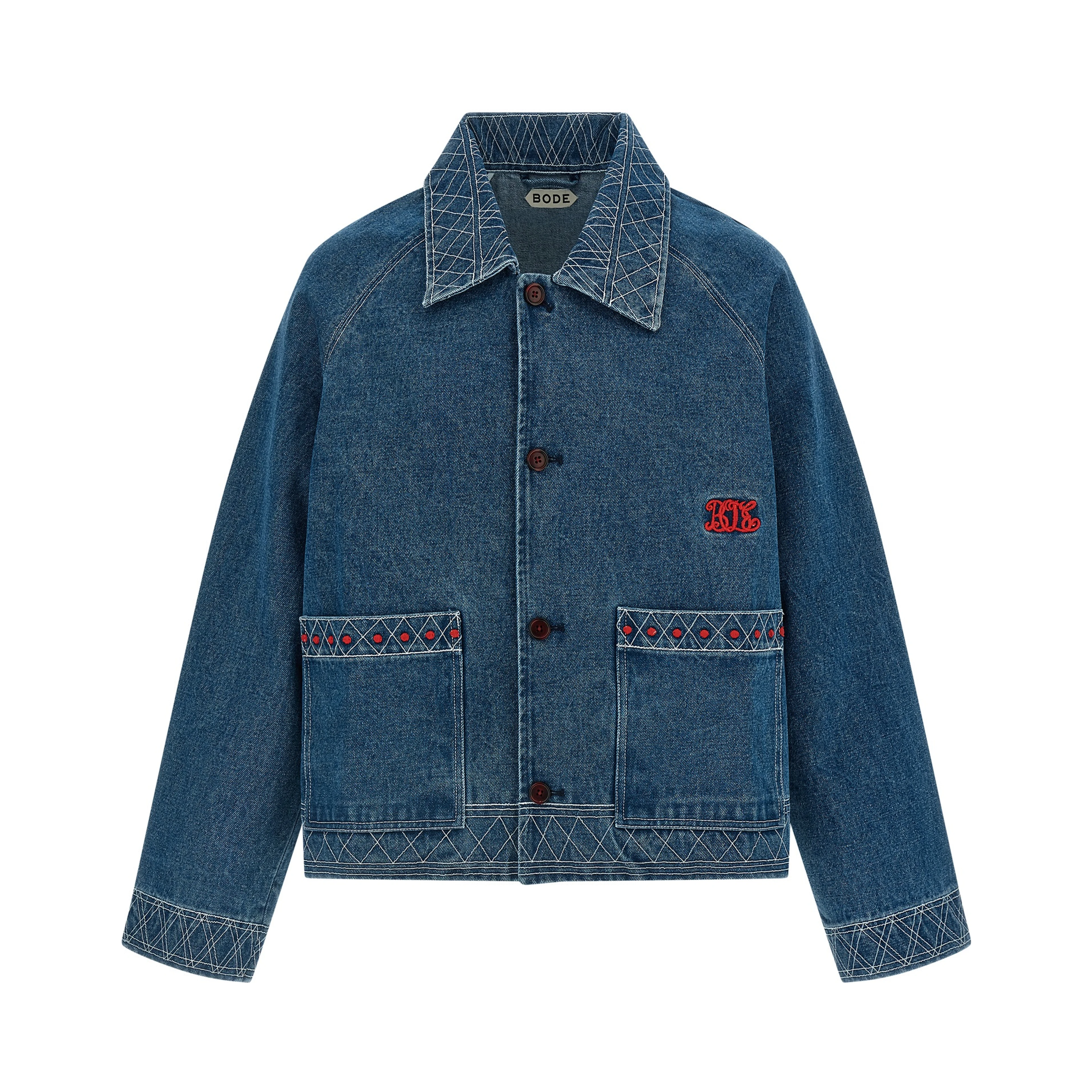 Blue Cotton Denim Jacket