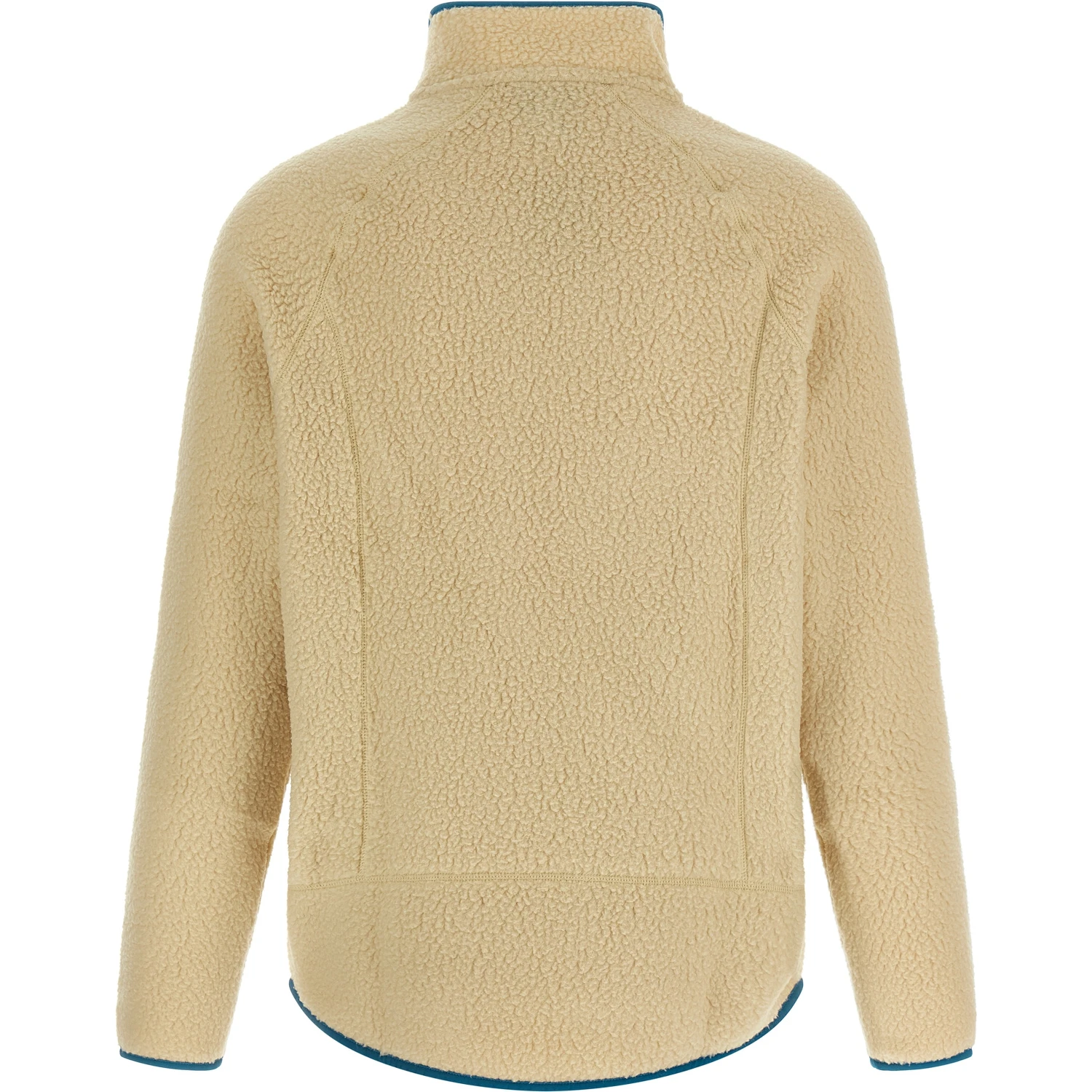 Beige Polyester Full-Length Jacket