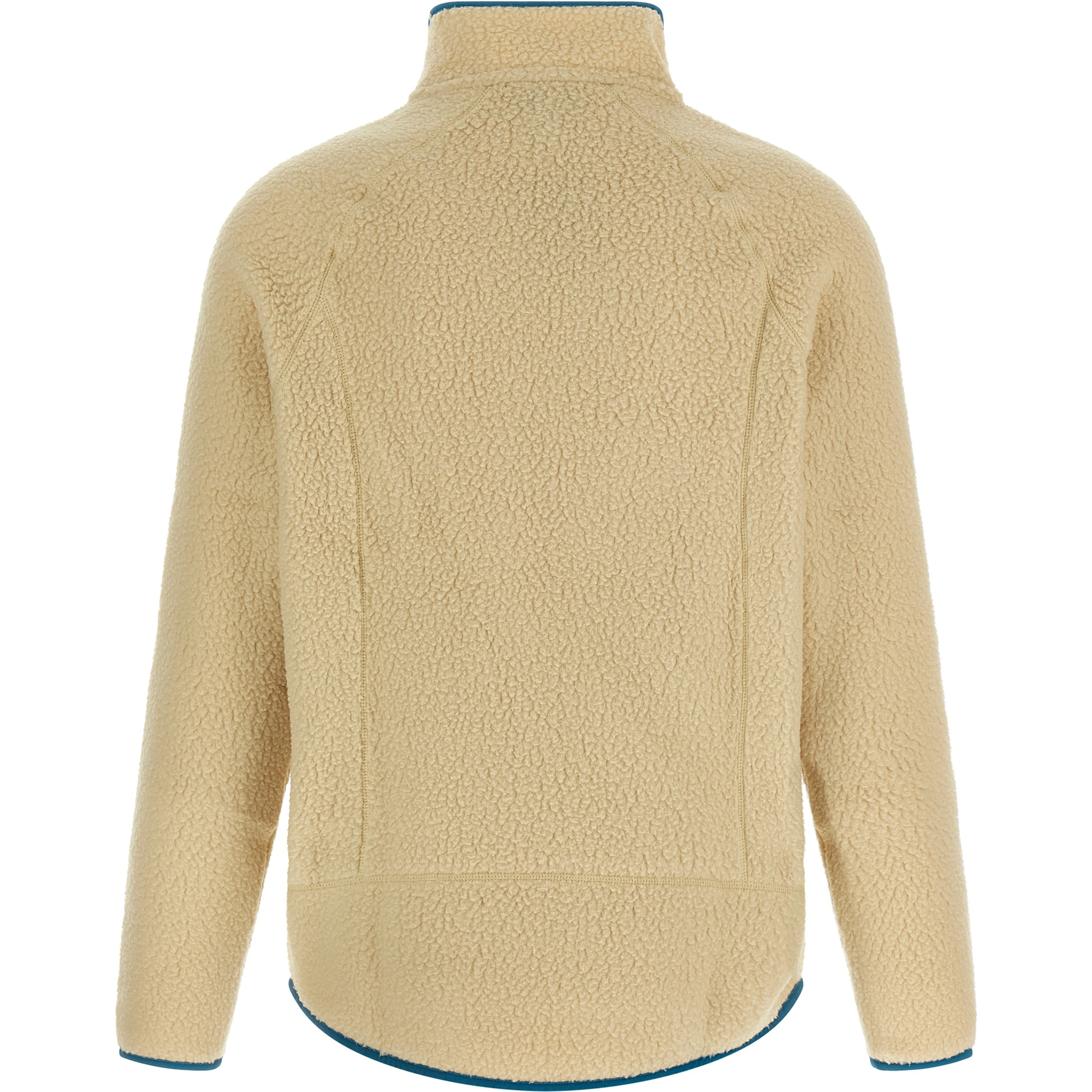 Beige Polyester Full-Length Jacket