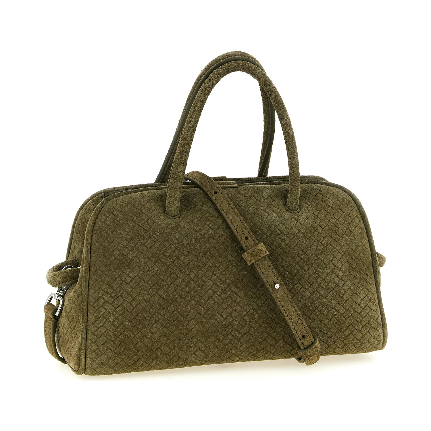 Bicolor Calfskin Handbag