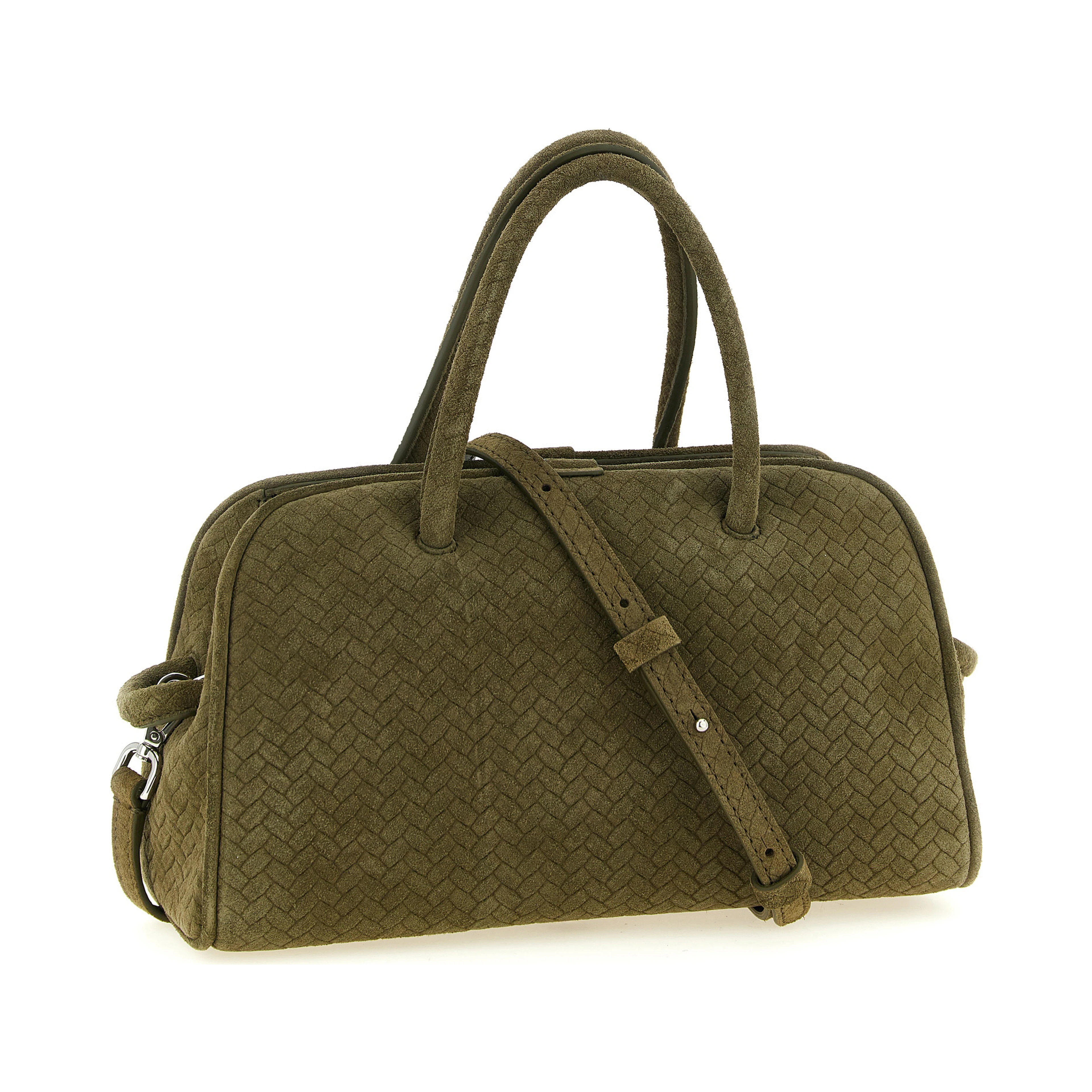 Bicolor Calfskin Handbag