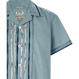 Blue Cotton Blouse