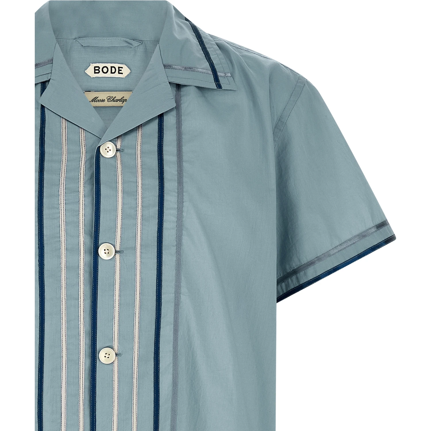Blue Cotton Blouse