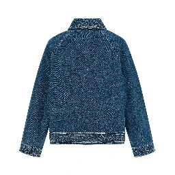 Blue Cotton Denim Jacket