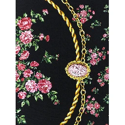 Black Silk Scarf