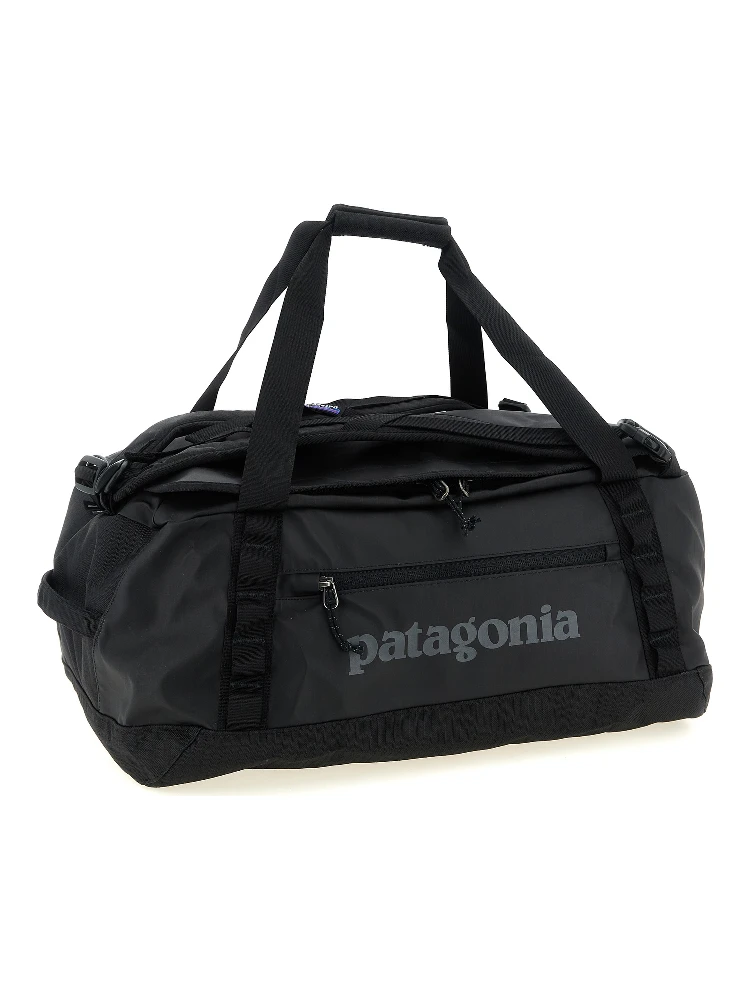 Black Polyester Backpack