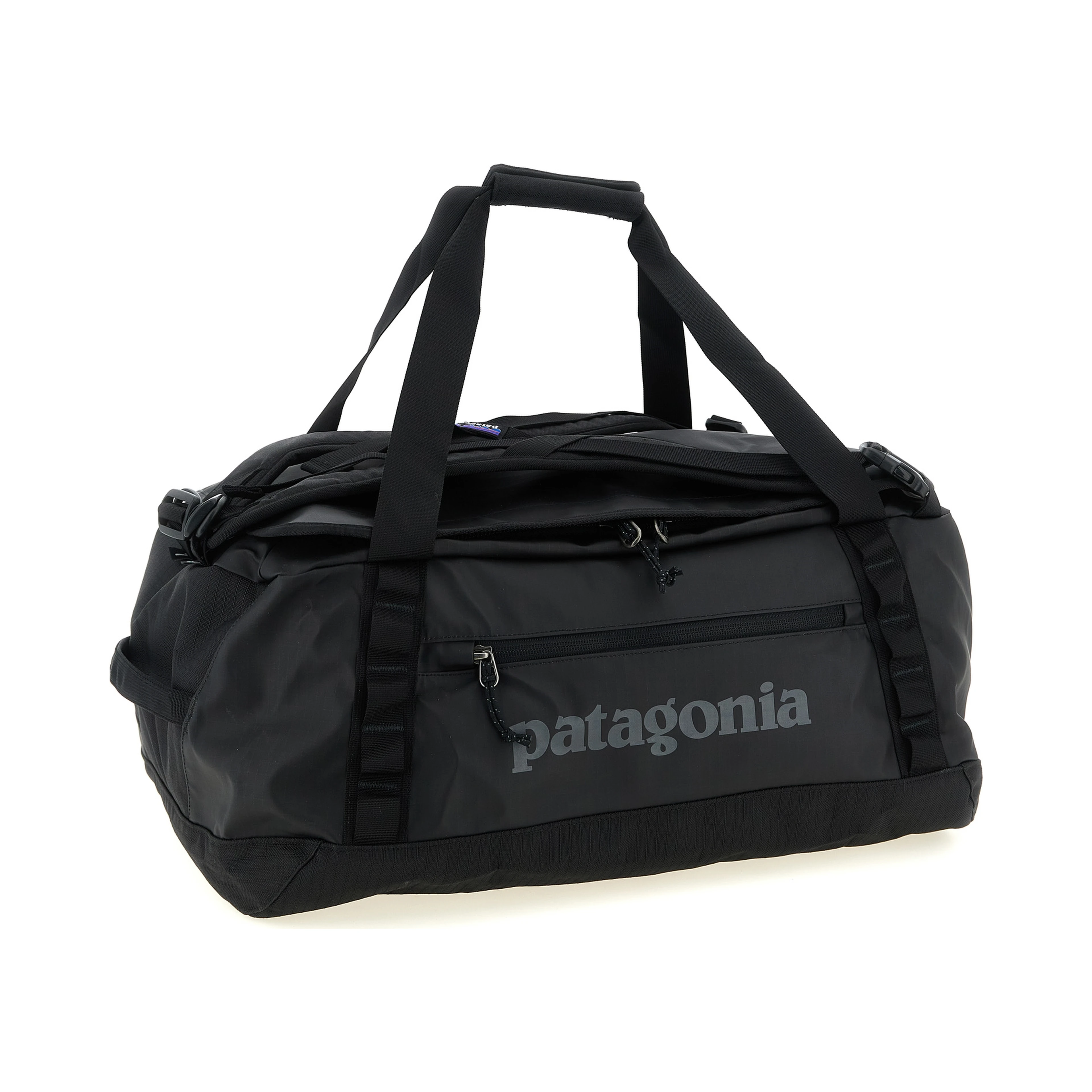 Black Polyester Backpack