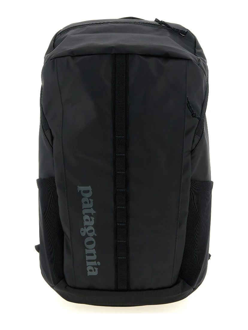 Black Polyester Backpack
