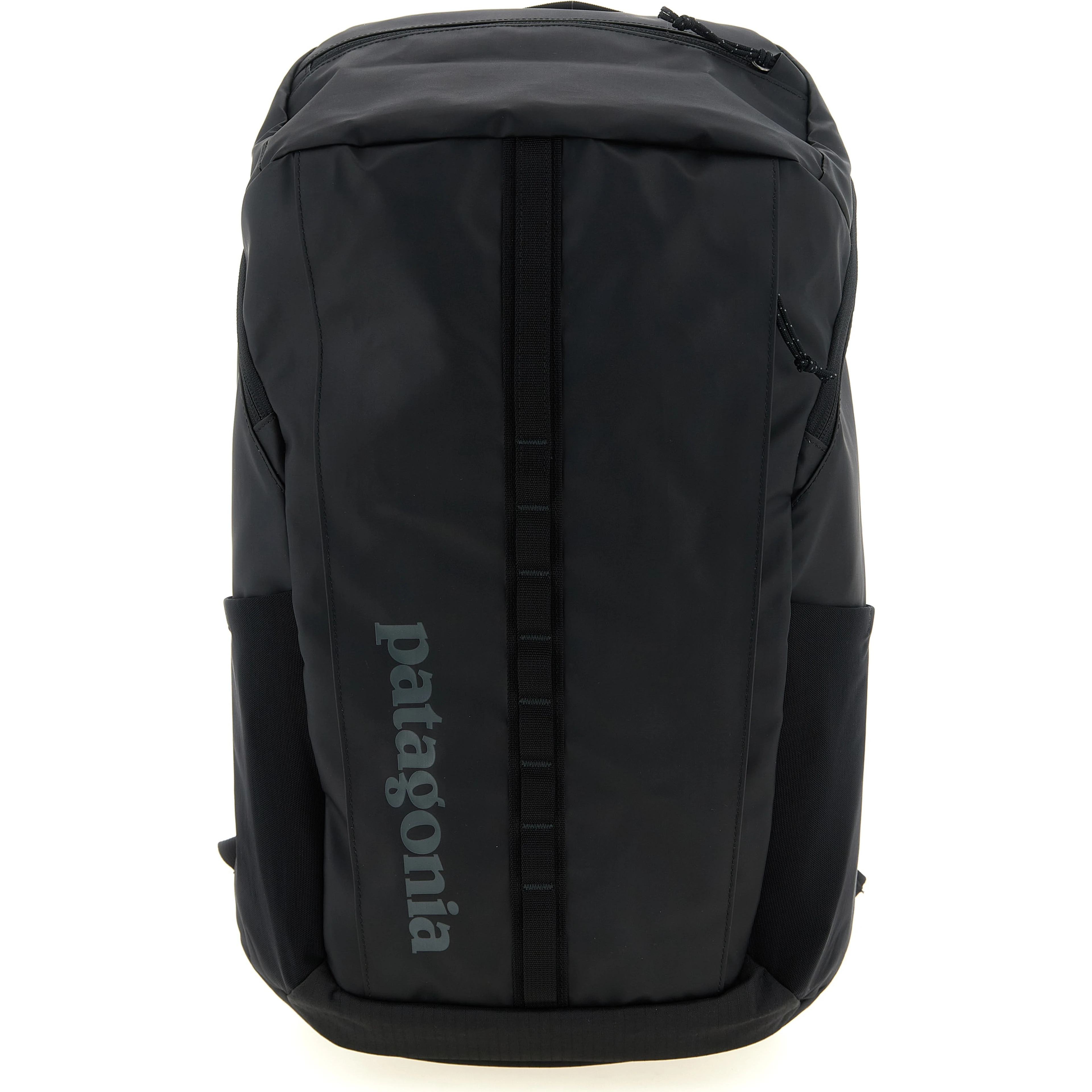 Black Polyester Backpack