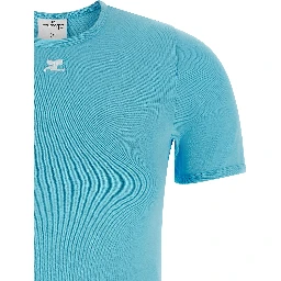 Blue Cotton T-Shirt