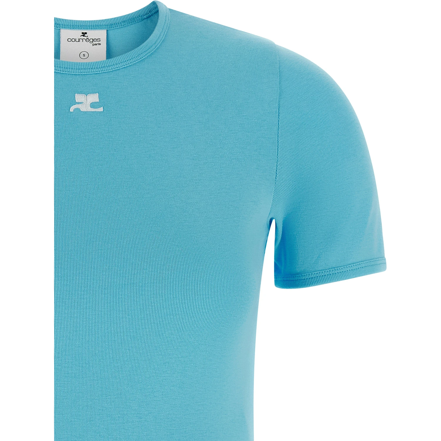 Blue Cotton T-Shirt
