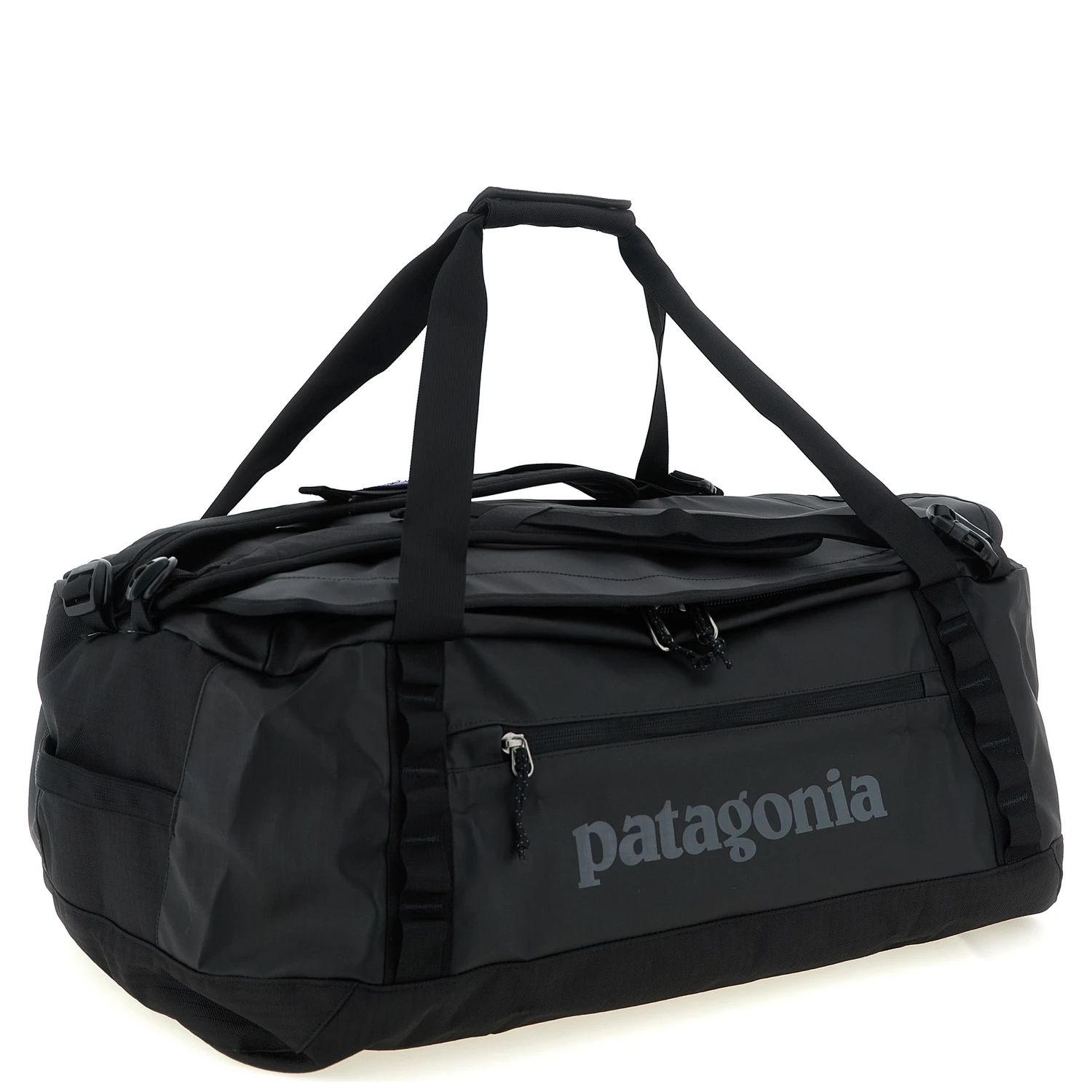 Black Polyester Backpack