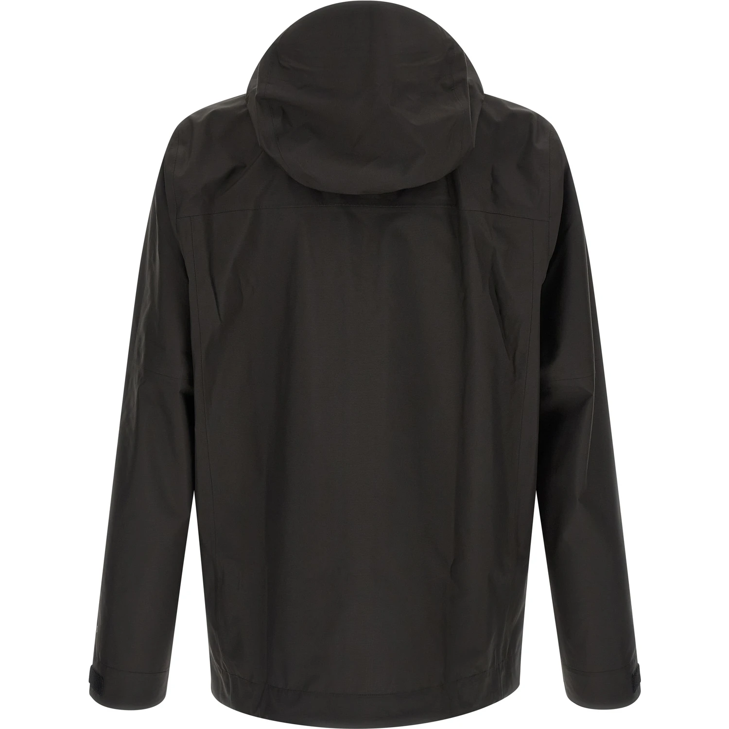 Black Polyester Shell Jacket