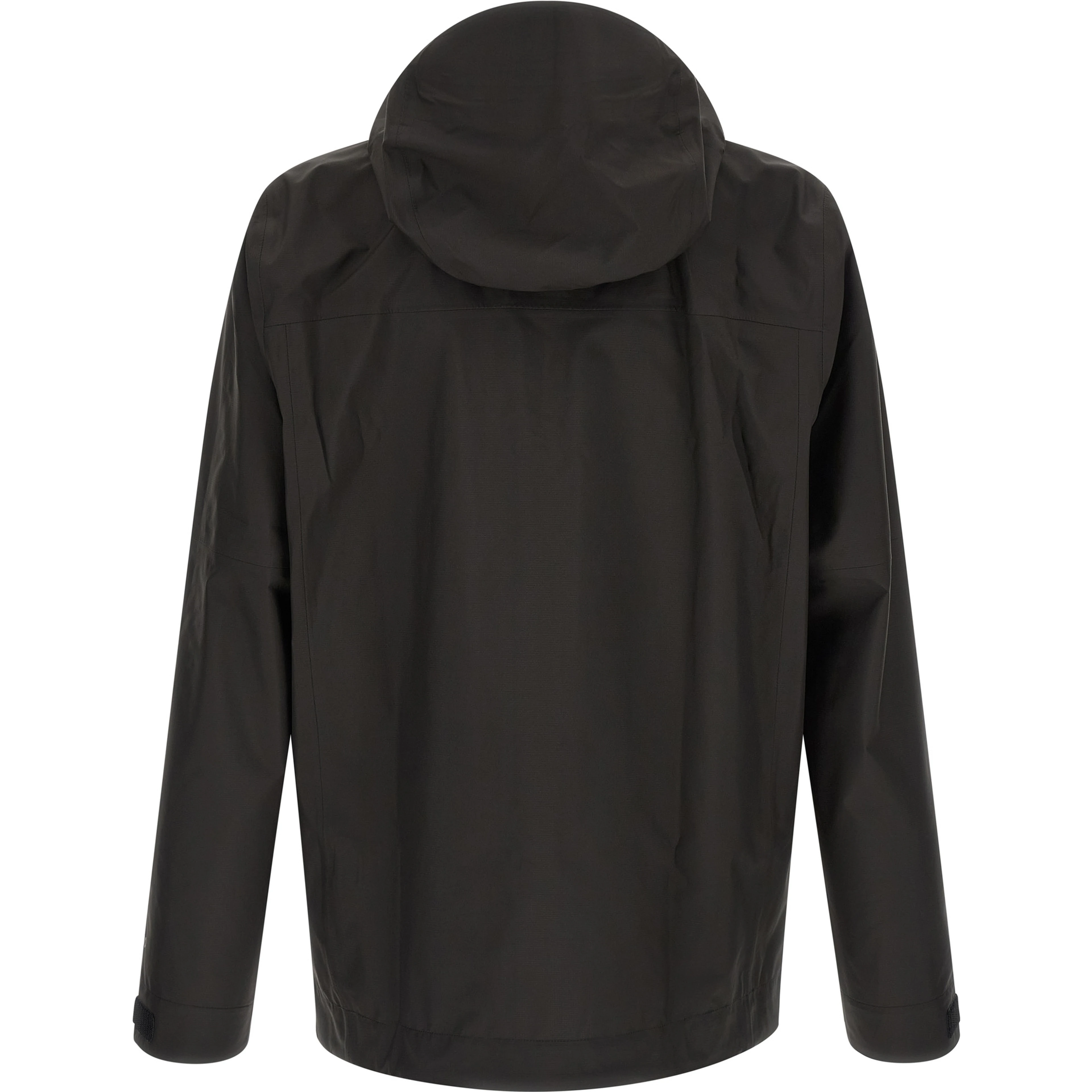 Black Polyester Shell Jacket