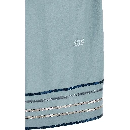 Blue Cotton Blouse