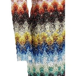 Multicolor Viscose Cardigan