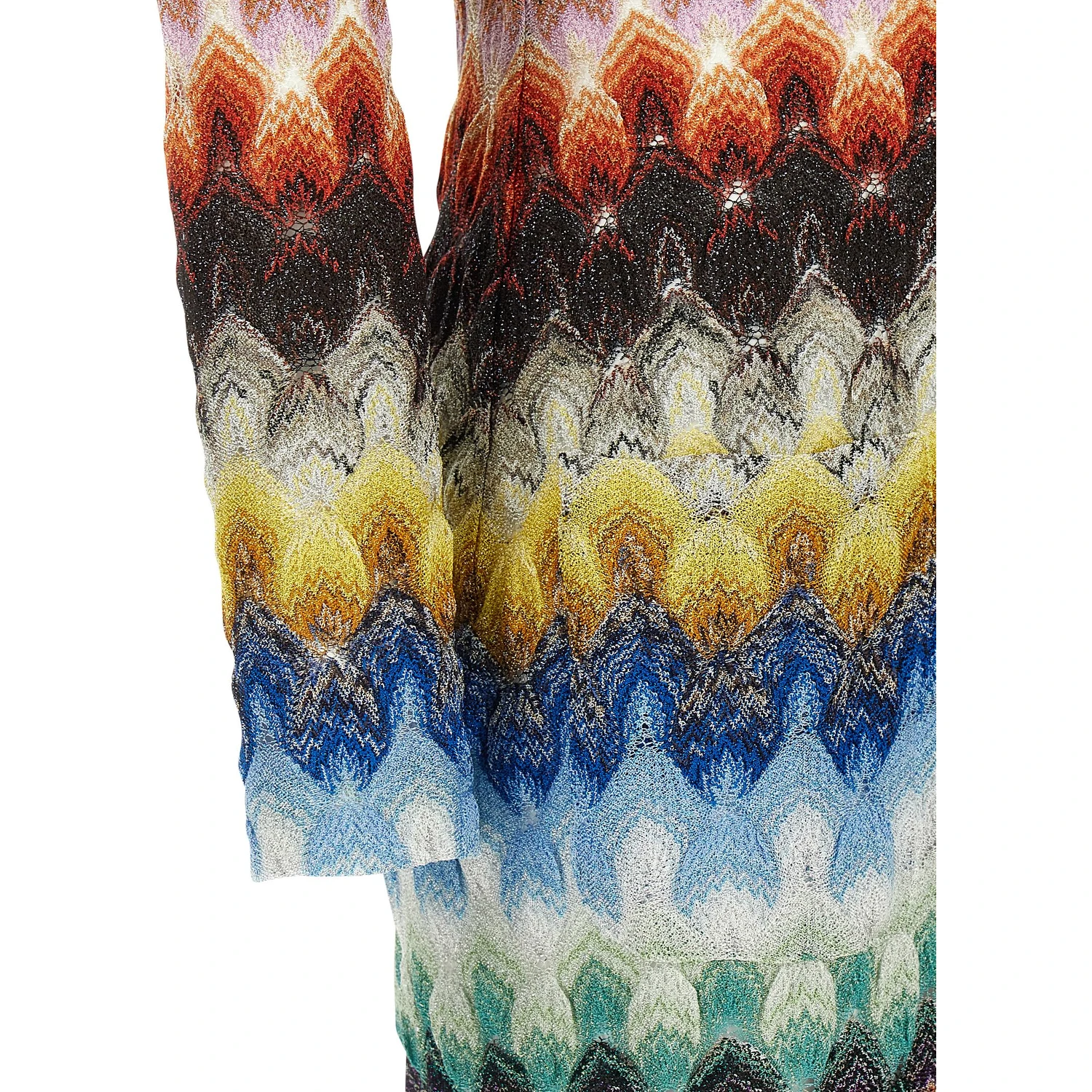 Multicolor Viscose Cardigan