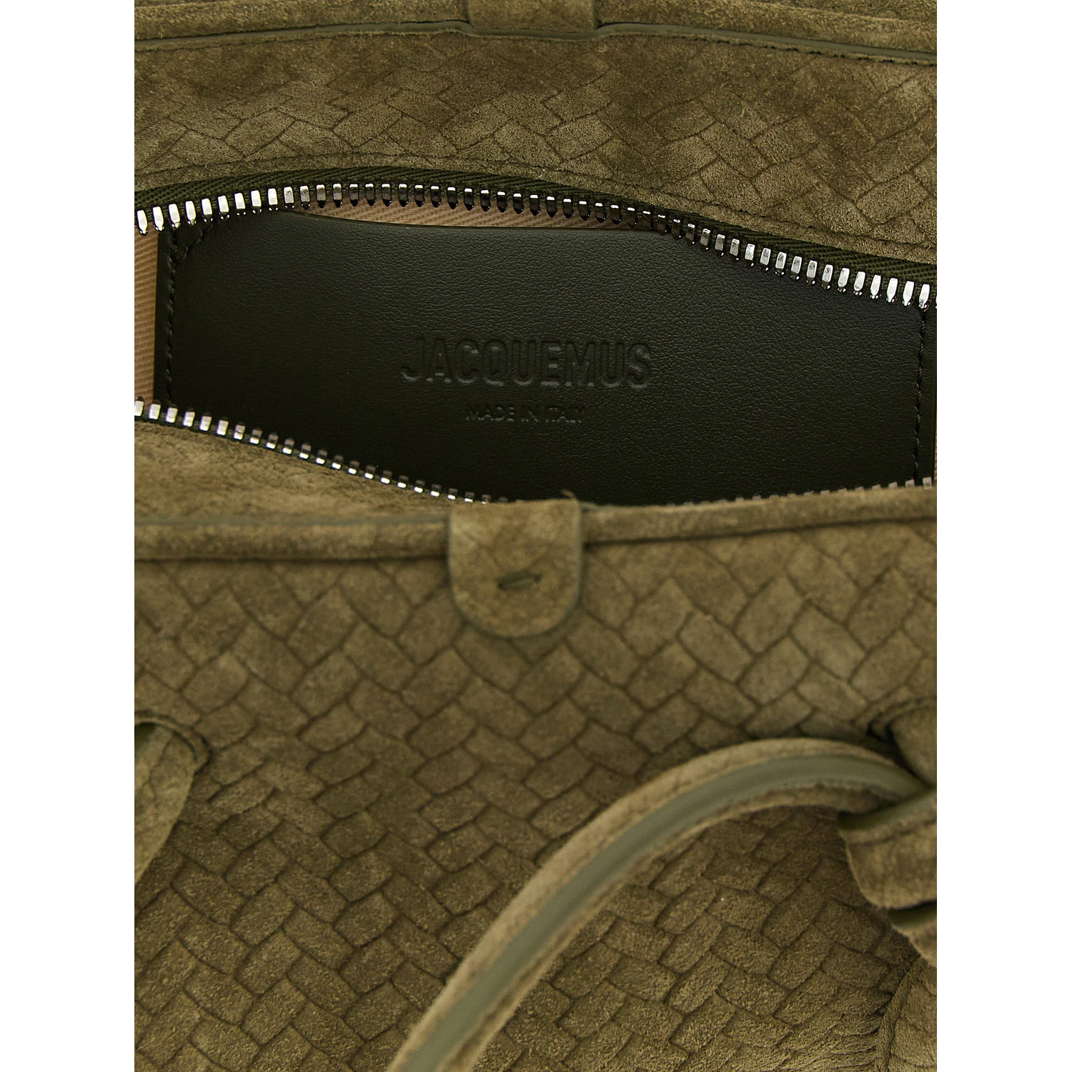 Bicolor Calfskin Handbag