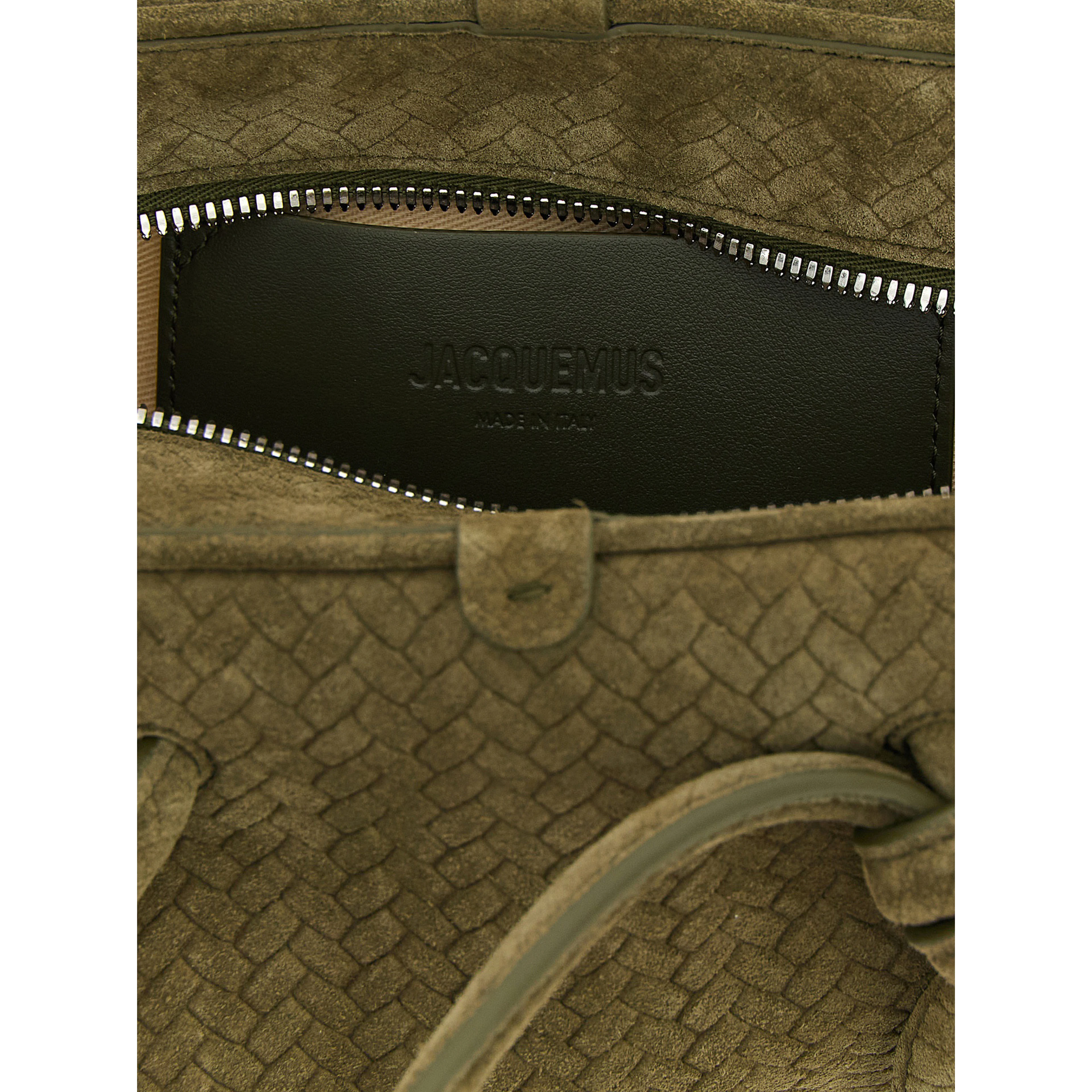 Bicolor Calfskin Handbag