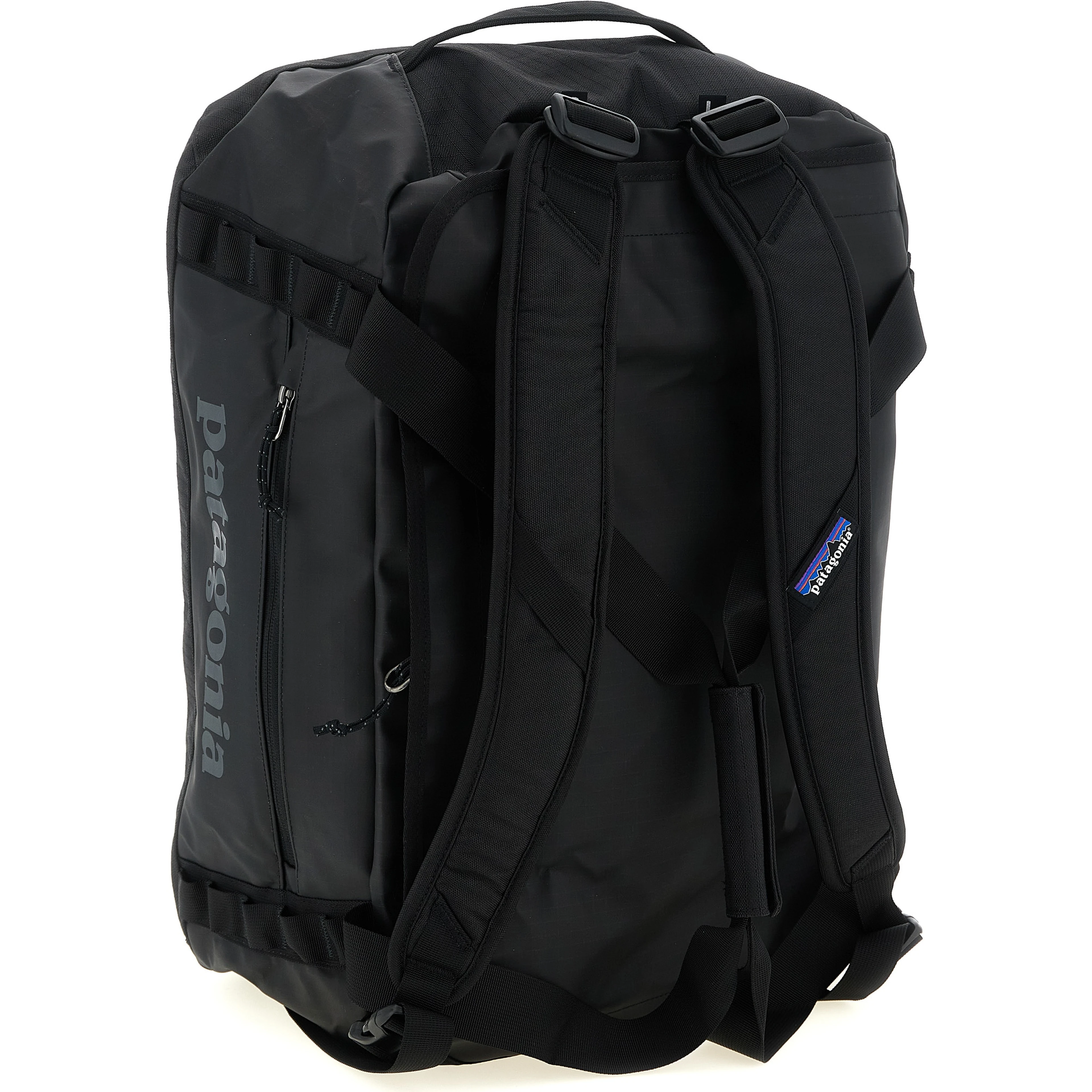 Black Polyester Backpack